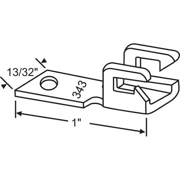 Strybuc Metal Sash Clip 76-514 - main